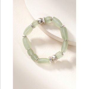 Stella & Dot Brix bracelet - Mint OS